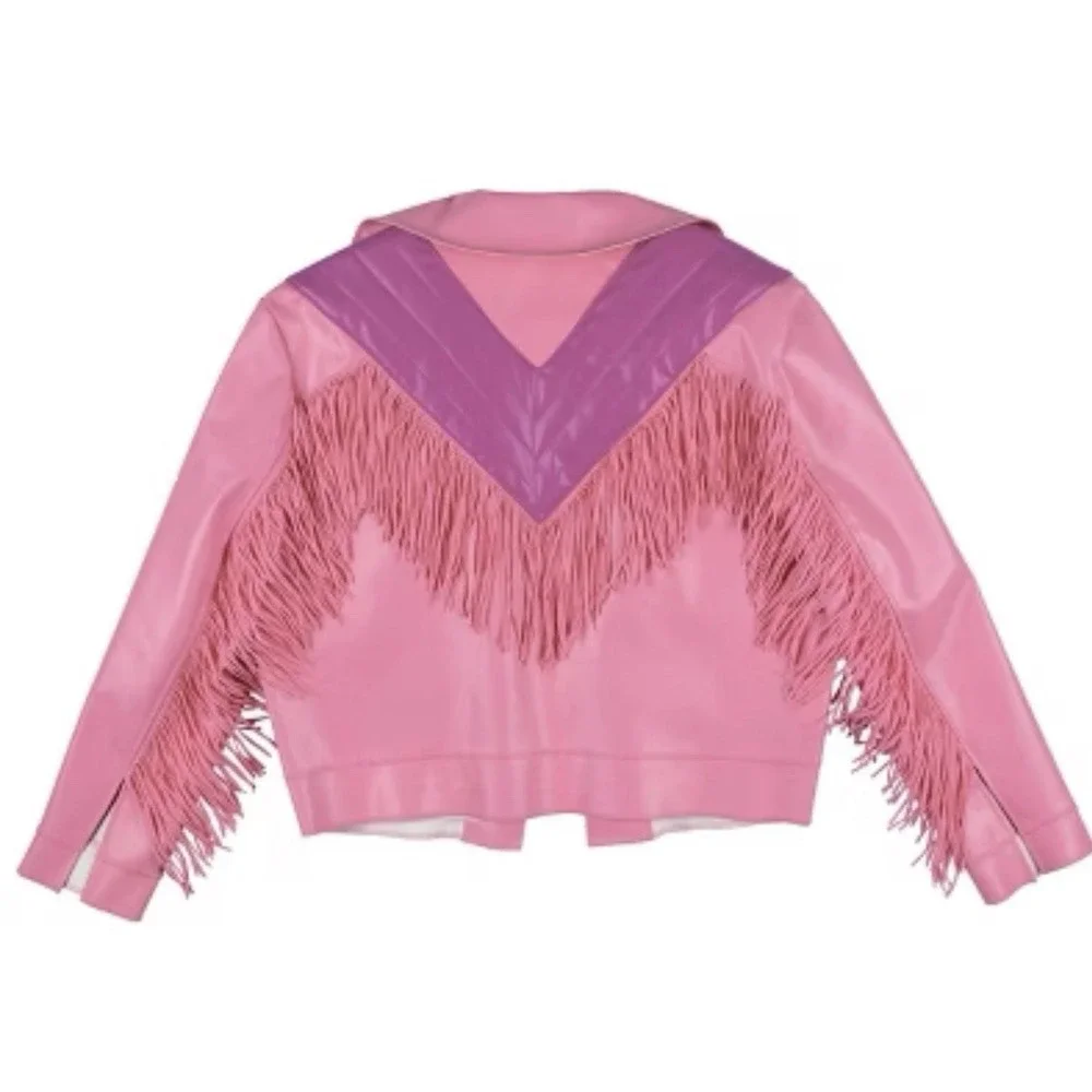 Garret Garrison Minecraft Movie Halloween Costume pink JACKET Adult S/M 38-40‎ - Picture 5 of 9